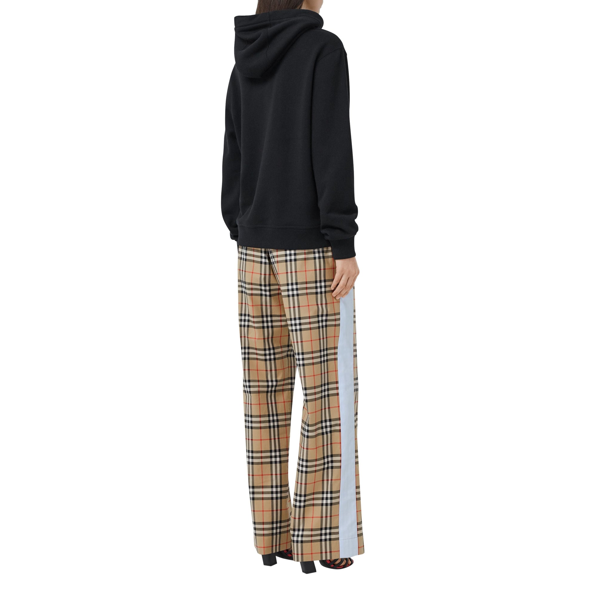 ARCHIVE BEIGE IP CHK Pantalon en coton stretch Vintage check