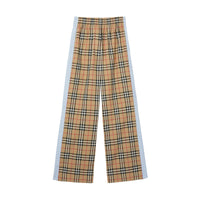 ARCHIVE BEIGE IP CHK Pantalon en coton stretch Vintage check