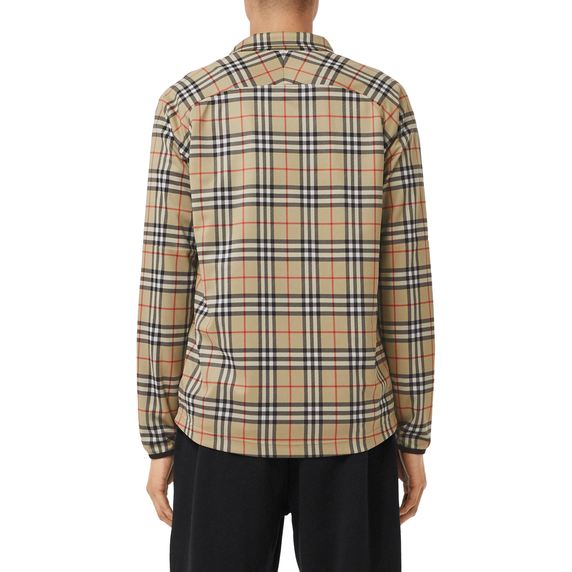 ARCHIVE BEIGE IP CHK Veste de survêtement en sergé technique Vintage Check