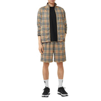 ARCHIVE BEIGE IP CHK Veste de survêtement en sergé technique Vintage Check