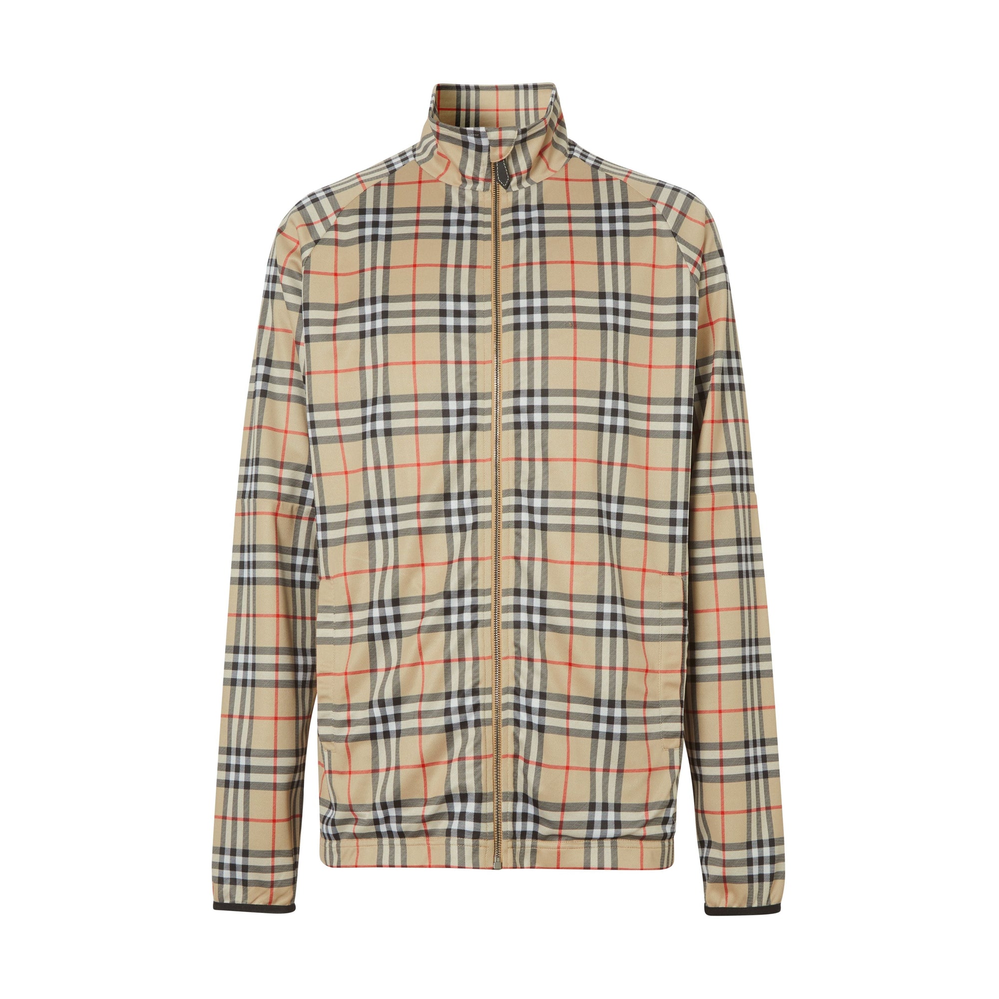 ARCHIVE BEIGE IP CHK Veste de survêtement en sergé technique Vintage Check