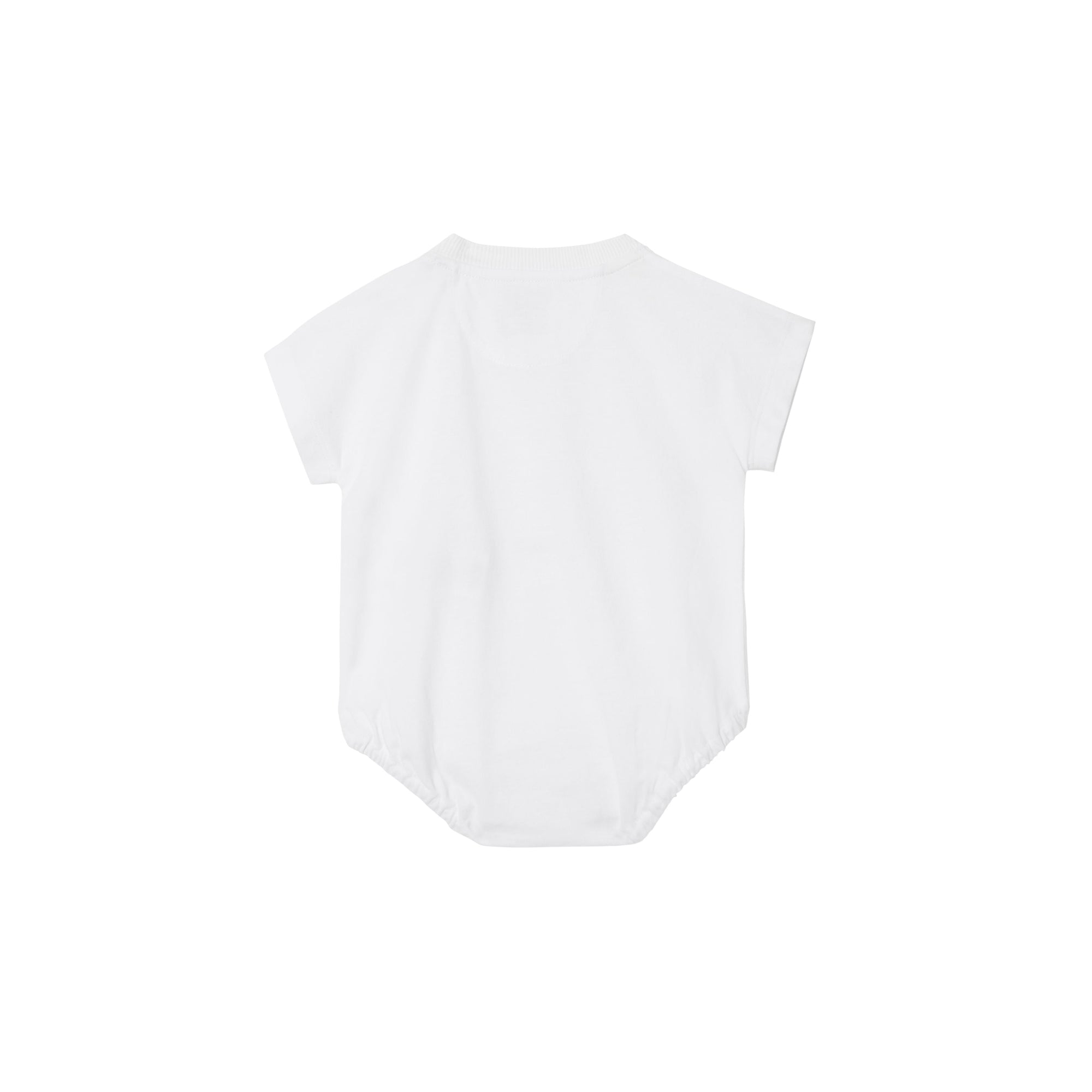 Body en coton à imprimé daim - Blanc