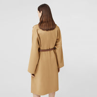 CAMEL Manteau portefeuille en cachemire double face avec poches