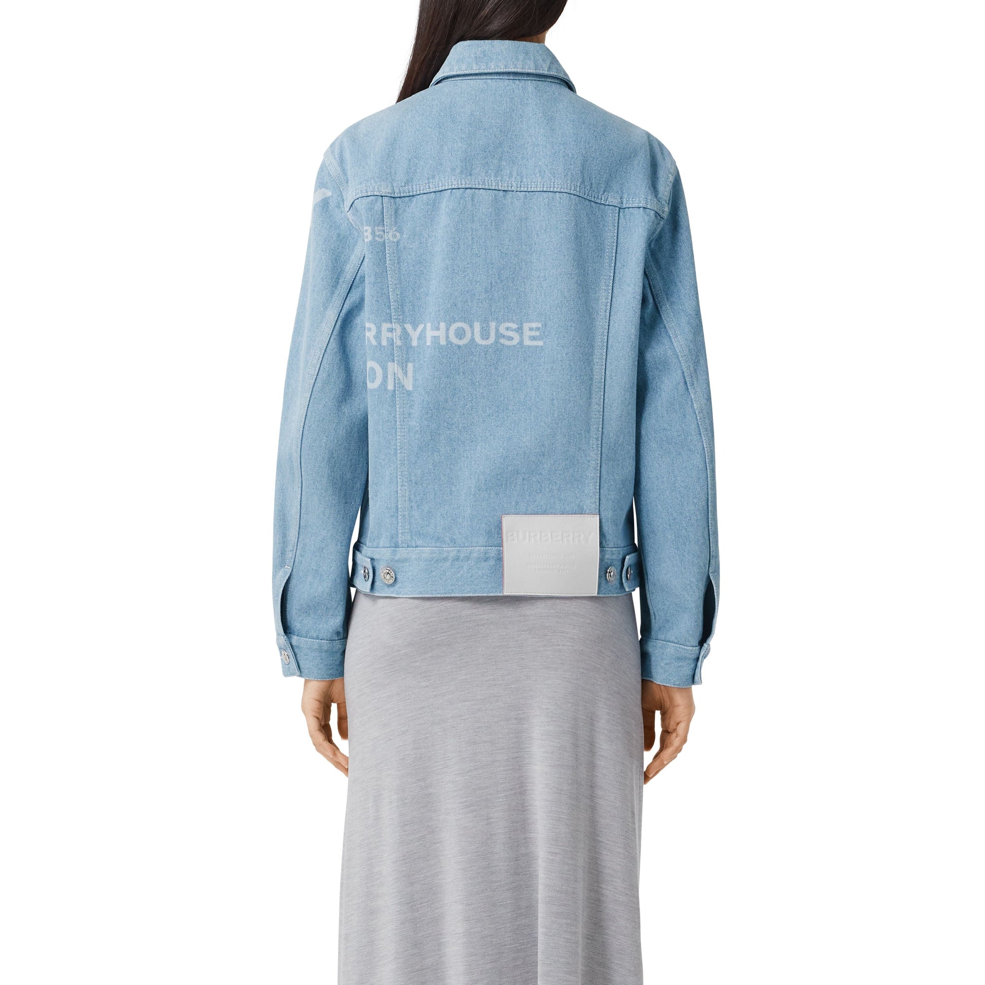 LIGHT INDIGO Veste en denim délavé Horseferry