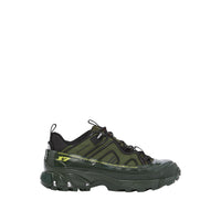 Sneakers arthur en nylon et cuir velours - Vert