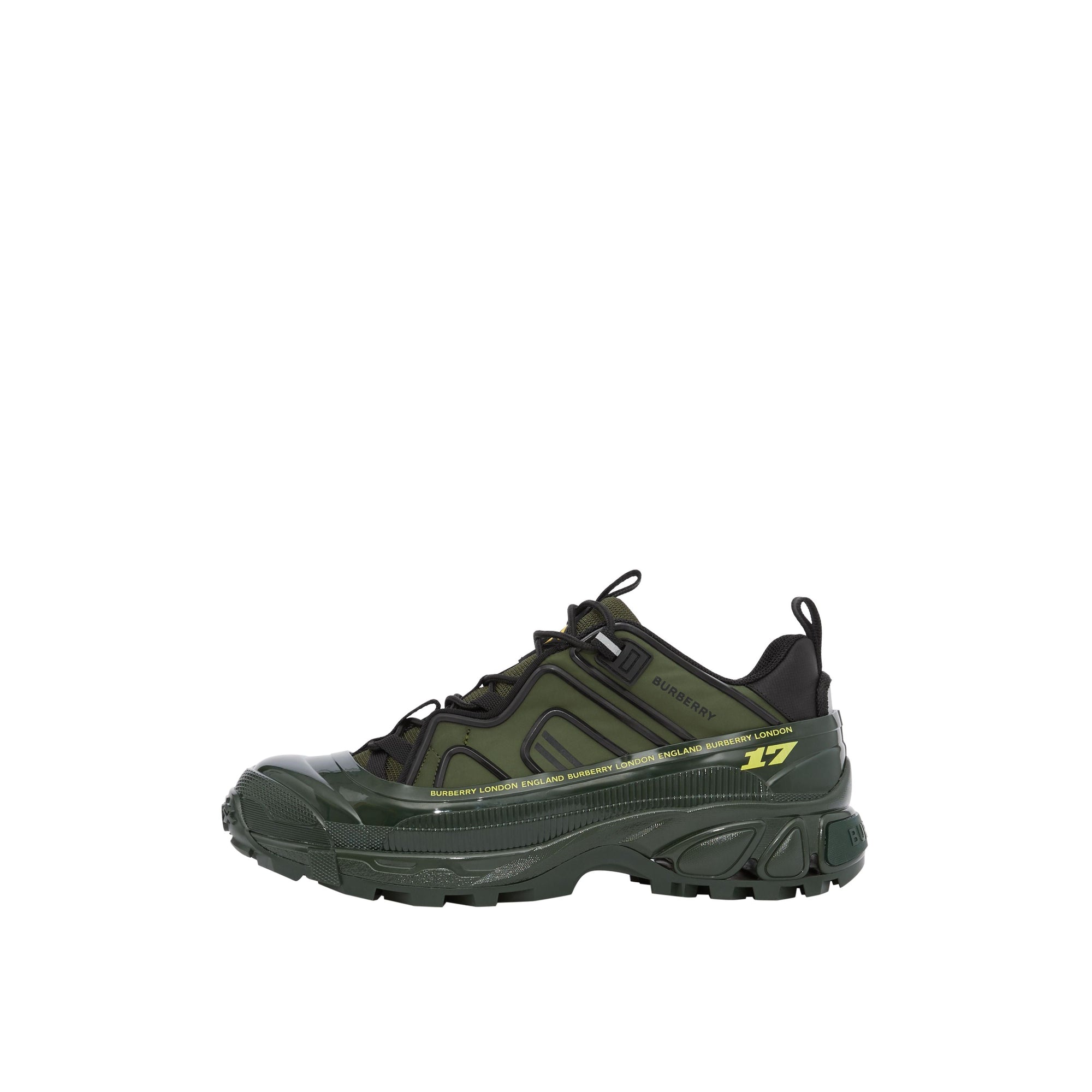 Sneakers arthur en nylon et cuir velours - Vert
