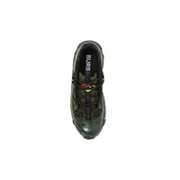 Sneakers arthur en nylon et cuir velours - Vert
