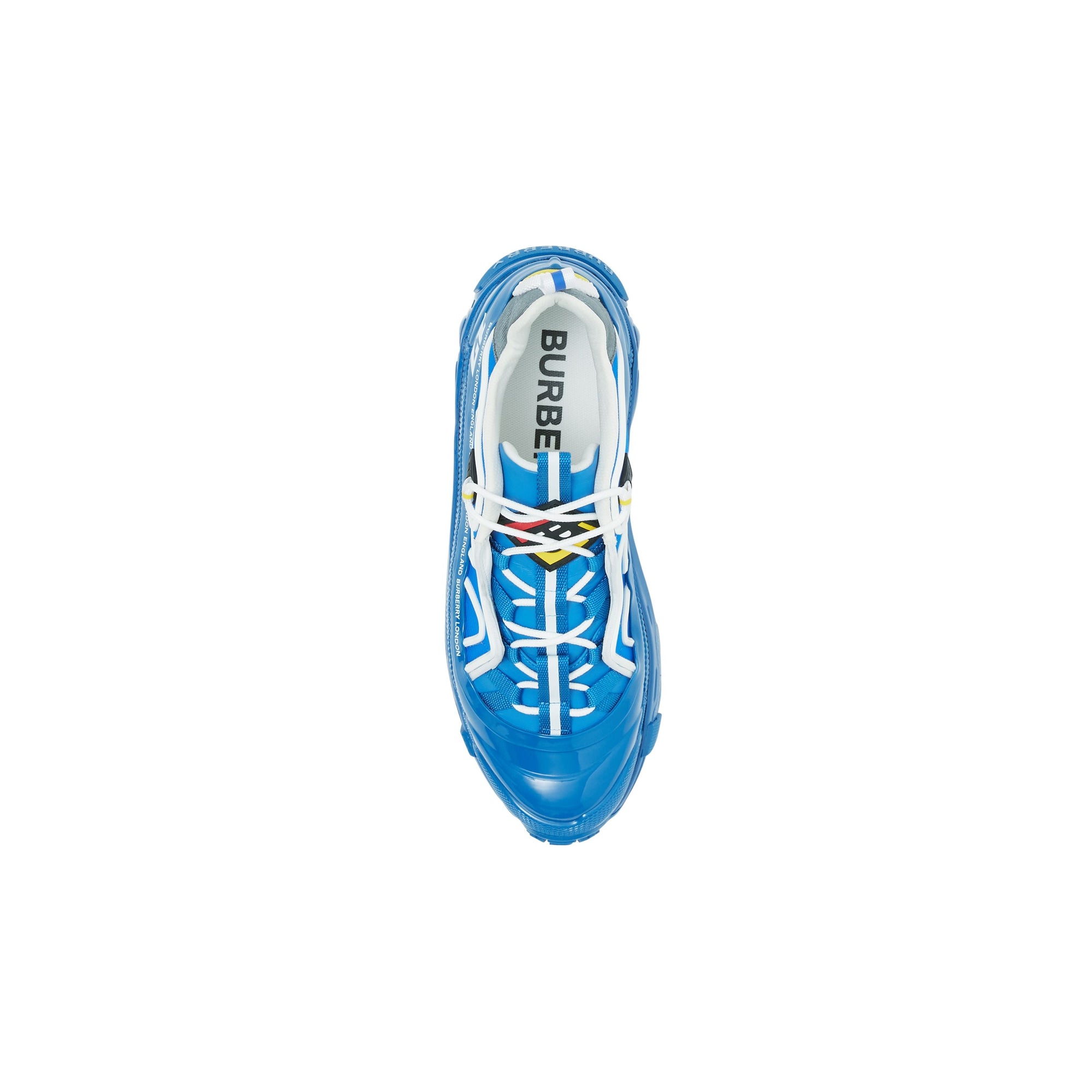 Sneakers arthur en cuir technique - Bleu