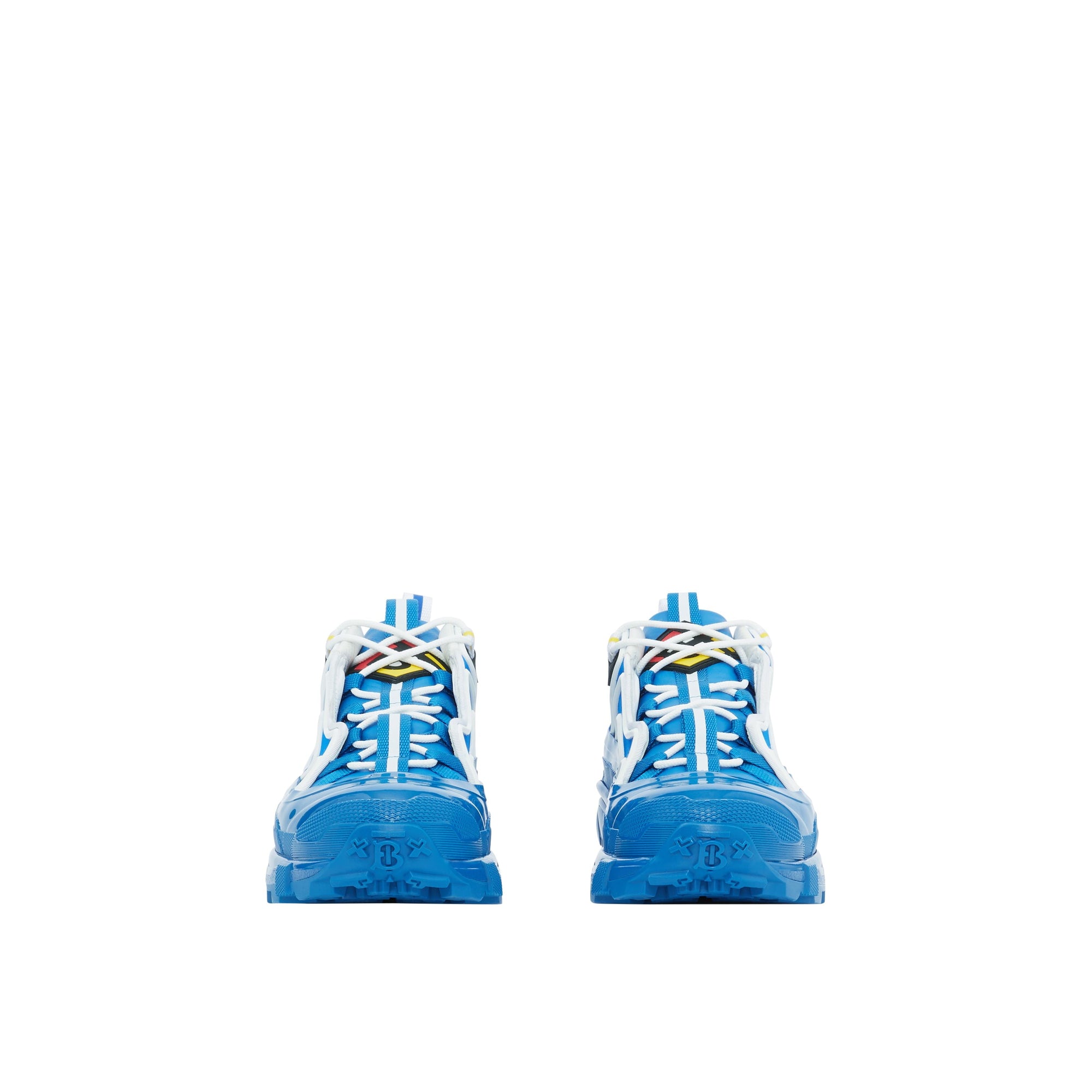 Sneakers arthur en cuir technique - Bleu