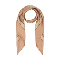 PALE COPPER PINK Carré de soie Monogram