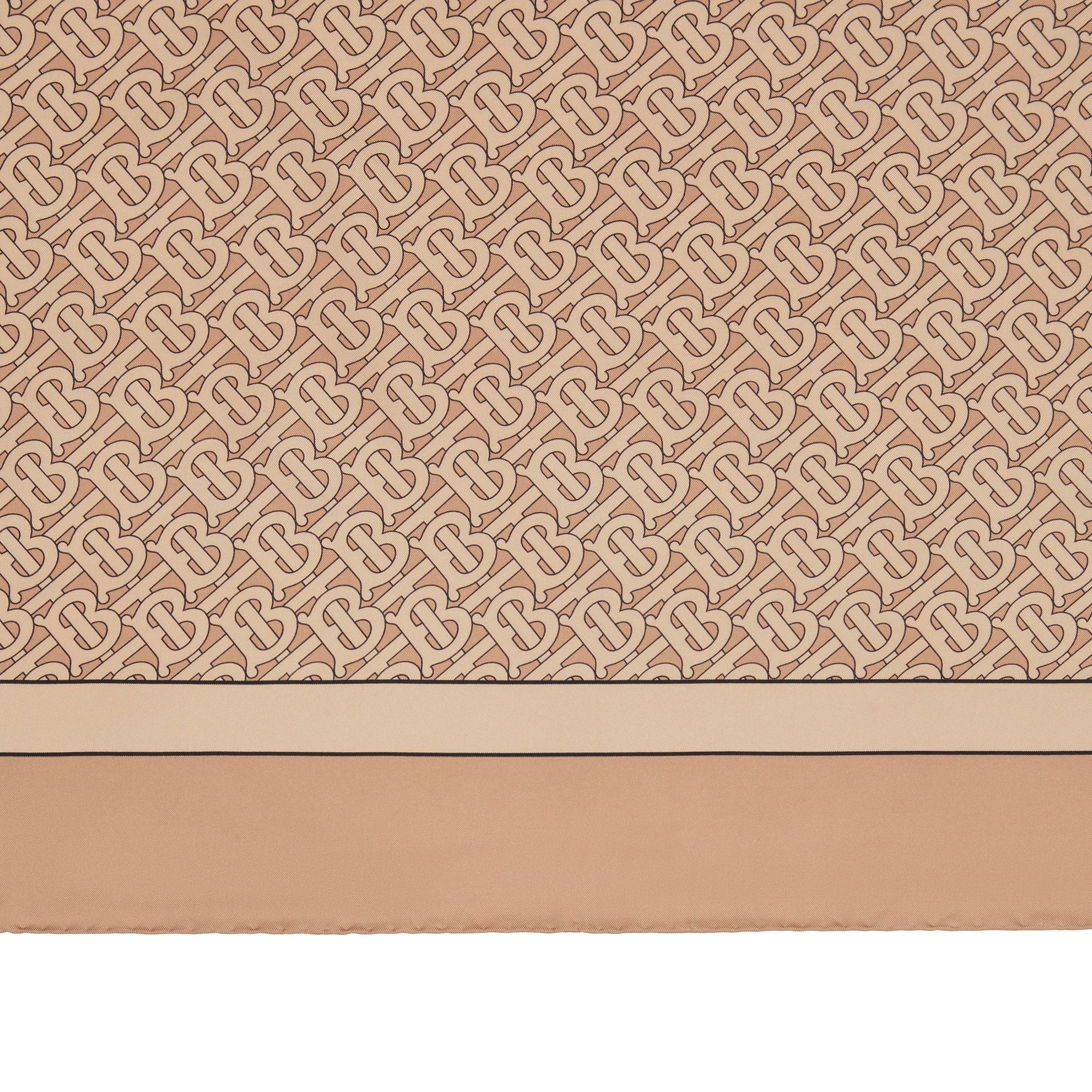 PALE COPPER PINK Carré de soie Monogram