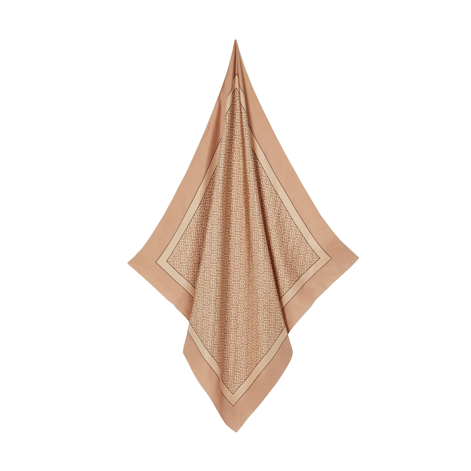 PALE COPPER PINK Carré de soie Monogram