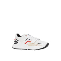 Sneakers en cuir et mesh - Blanc