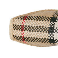 Espadrilles en cuir tressé - Beige d'archive