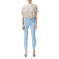 LIGHT INDIGO Jean skinny en denim délavé