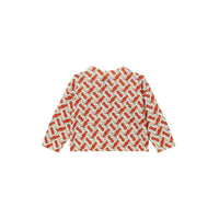 VERMILLION Coffret cadeau deux pièces pour bébé en laine mérinos Monogram