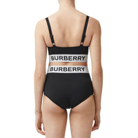 BLACK Bas de bikini avec bande à logo