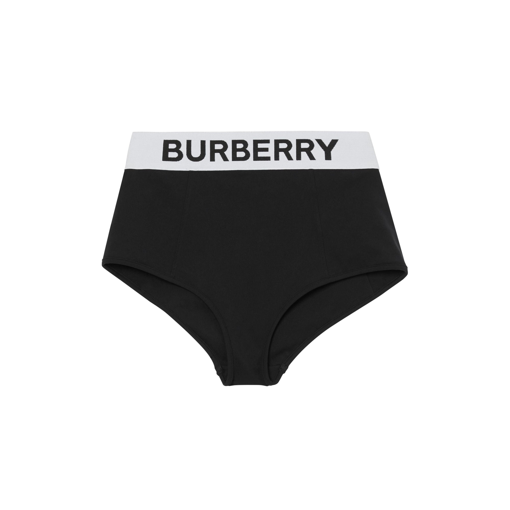 BLACK Bas de bikini avec bande à logo