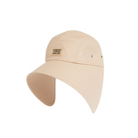 SOFT FAWN Casquette à bords larges en sergé de coton avec logo appliqué