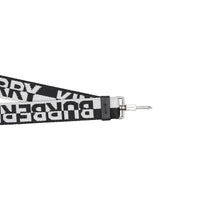 Dragonne avec logo en jacquard bicolore - Noir & blanc