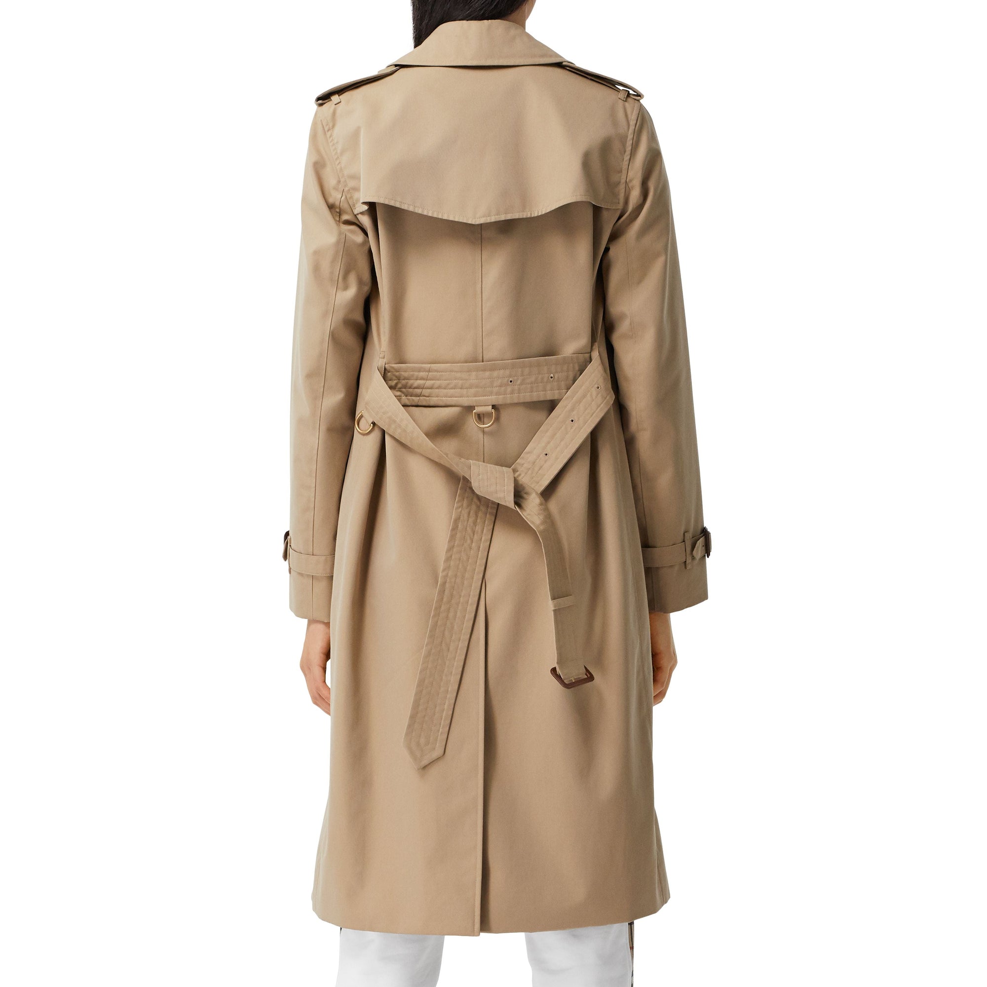 Trench long Kensington Heritage - Miel foncé
