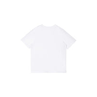 WHITE T-shirt en coton avec bandes à logo