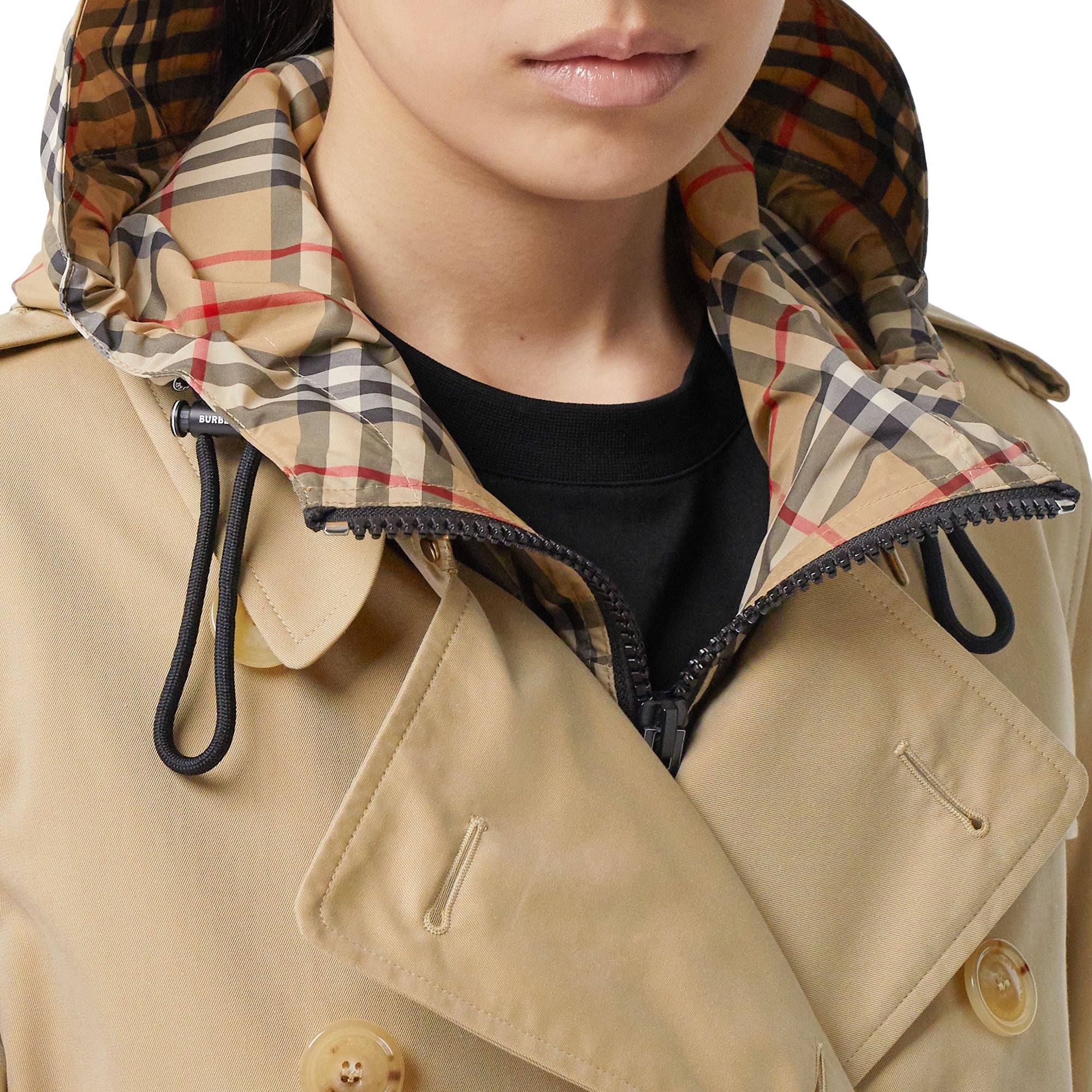 Trench Heritage mi-long The Kensington - Miel