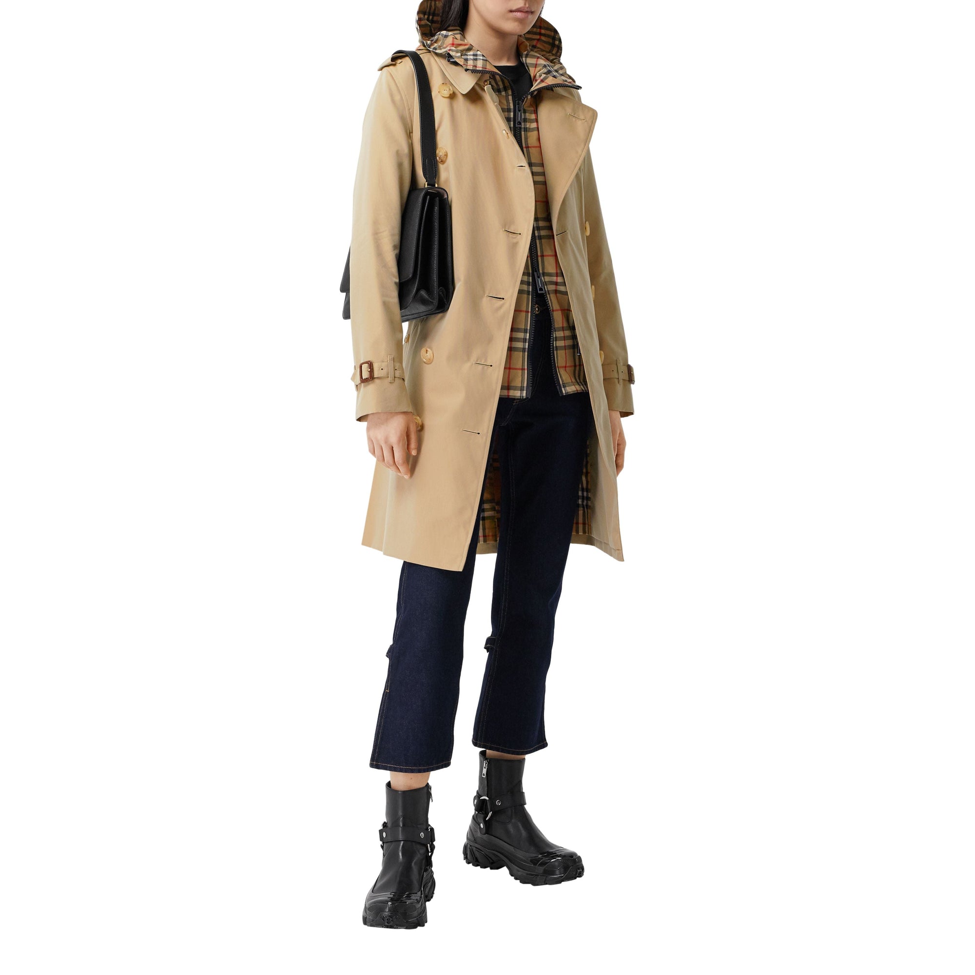 Trench Heritage mi-long The Kensington - Miel