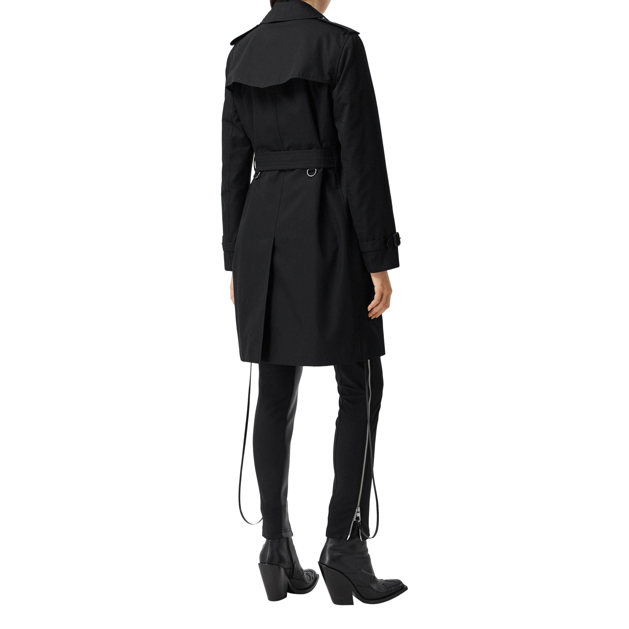 Trench mi-long Kensington Heritage - Noir