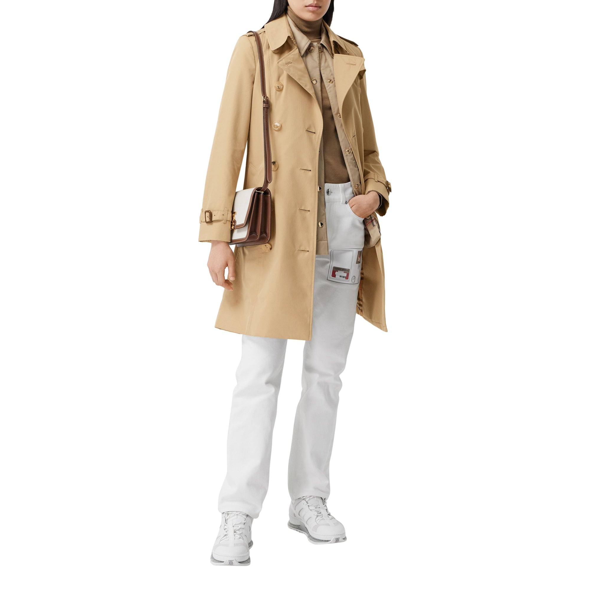 Trench mi-long Chelsea Heritage - Miel