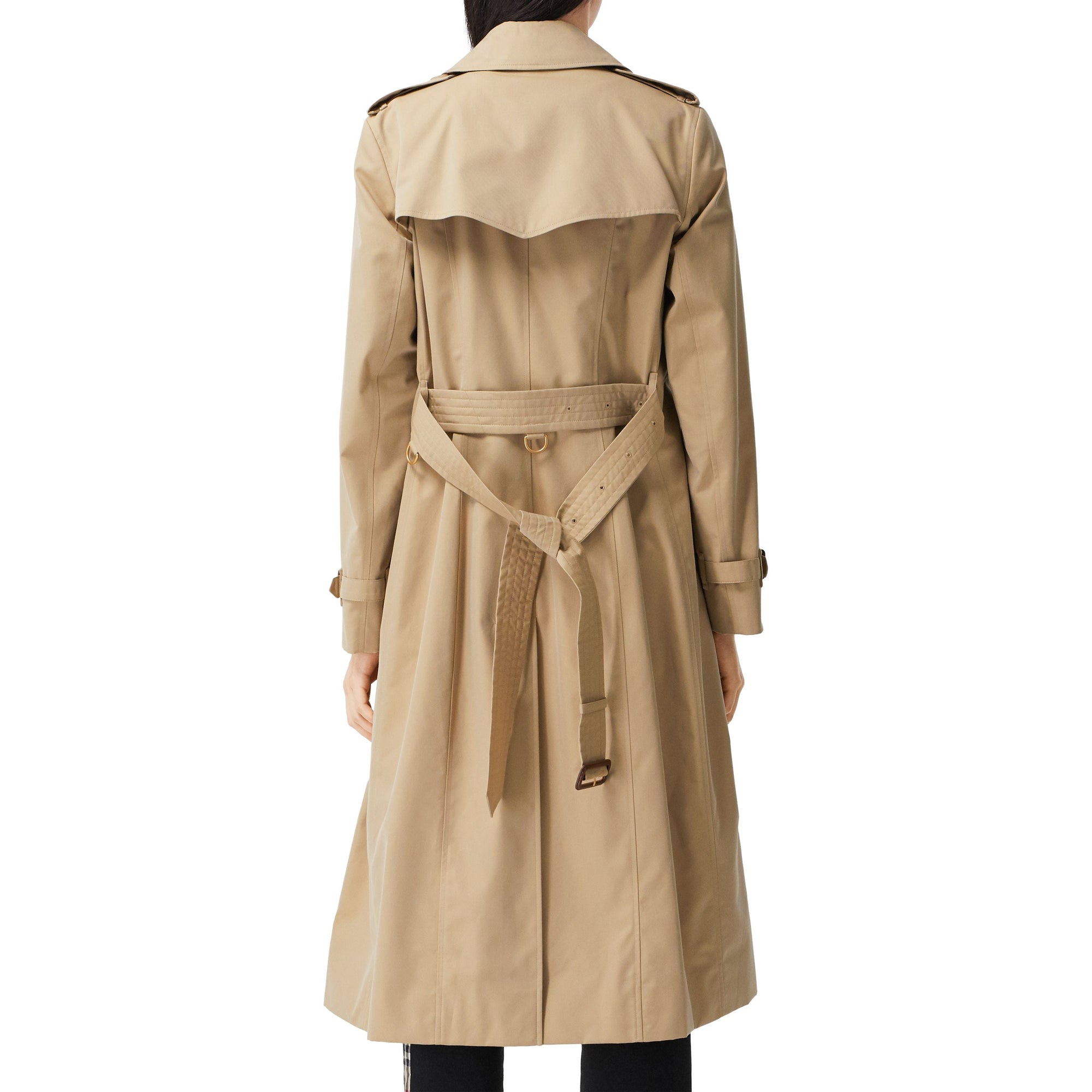 Trench-coat long Chelsea Heritage - Miel Marron