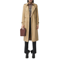 Trench-coat long Chelsea Heritage - Miel Marron