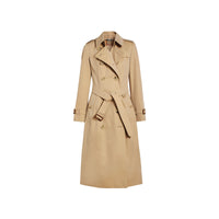 Trench-coat long Chelsea Heritage - Miel Marron
