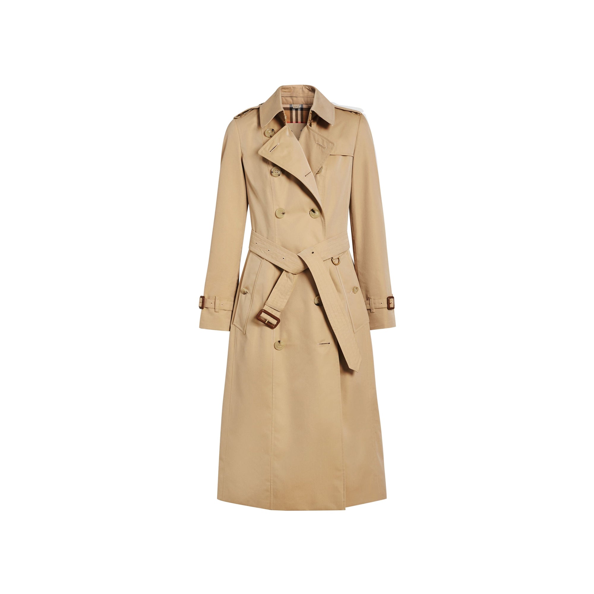 Trench-coat long Chelsea Heritage - Miel Marron