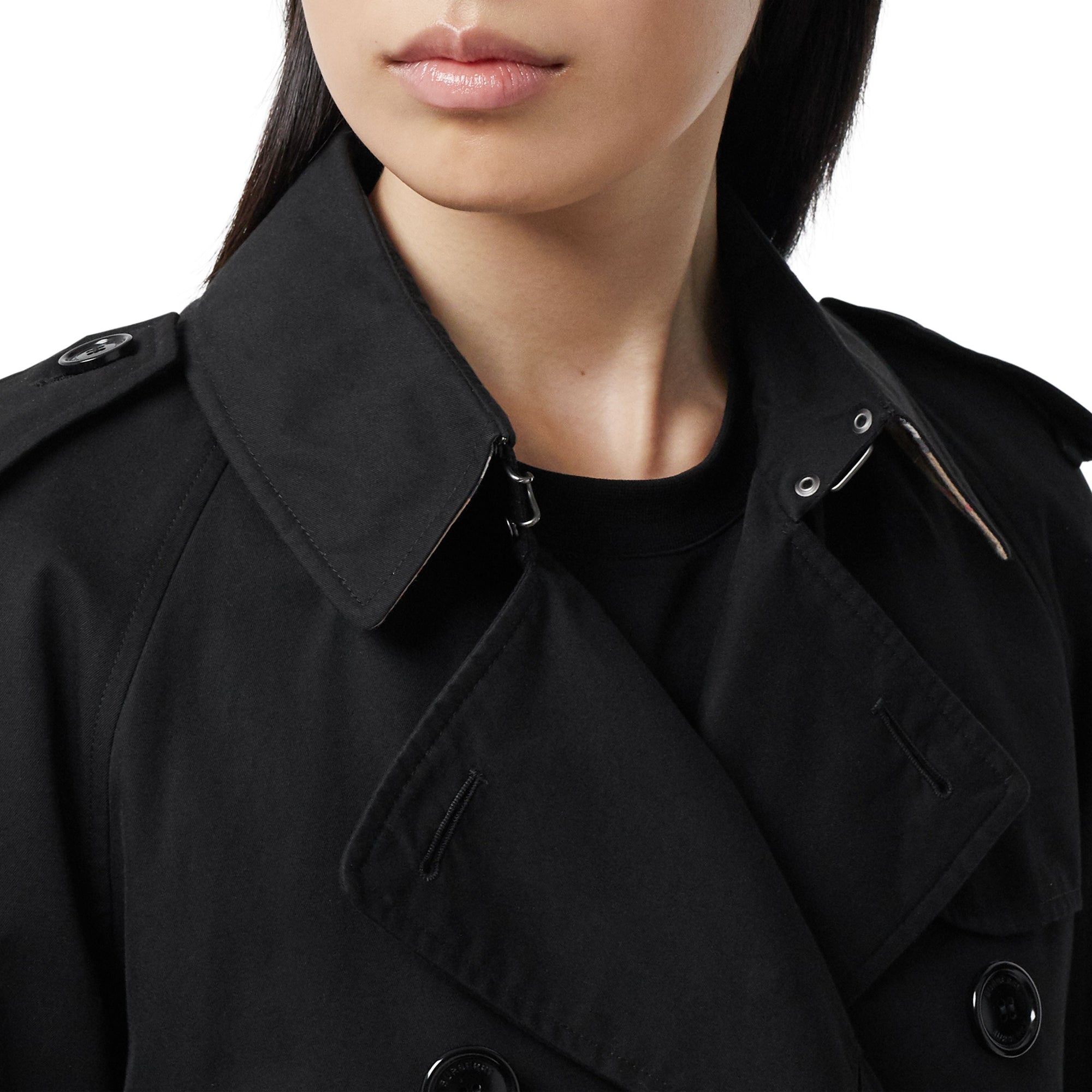 Trench long-coat héritage Watertloo - Noir