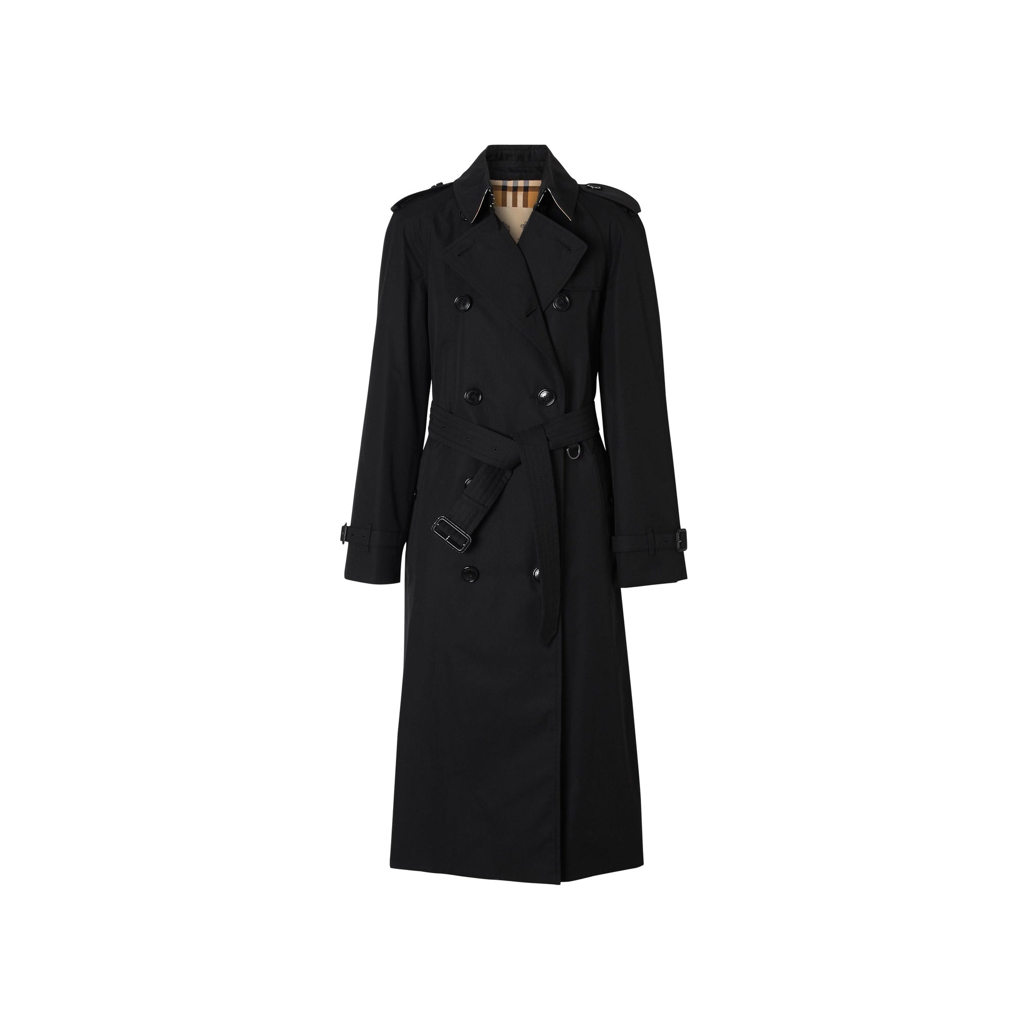 Trench long-coat héritage Watertloo - Noir