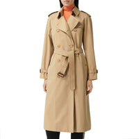 Trench long-coat héritage Watertloo - Miel