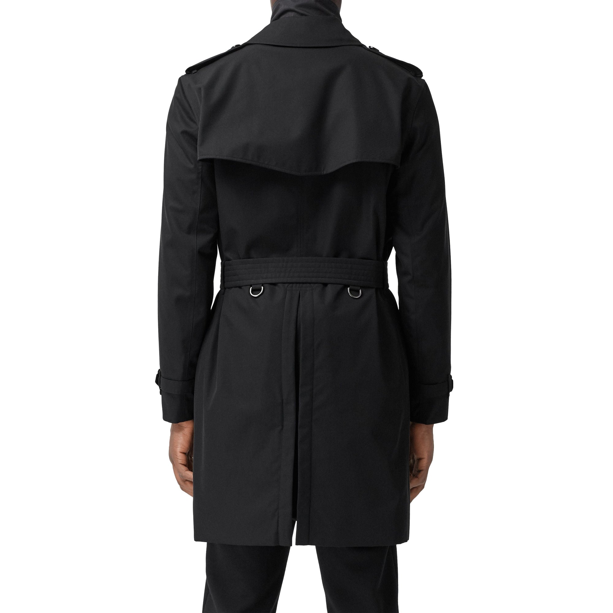 Trench Heritage mi-long The Kensington - Noir