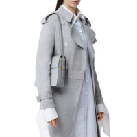 Grand sac grace en cuir - Gris