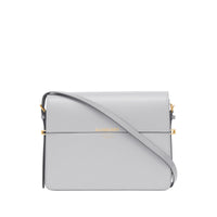 Grand sac grace en cuir - Gris