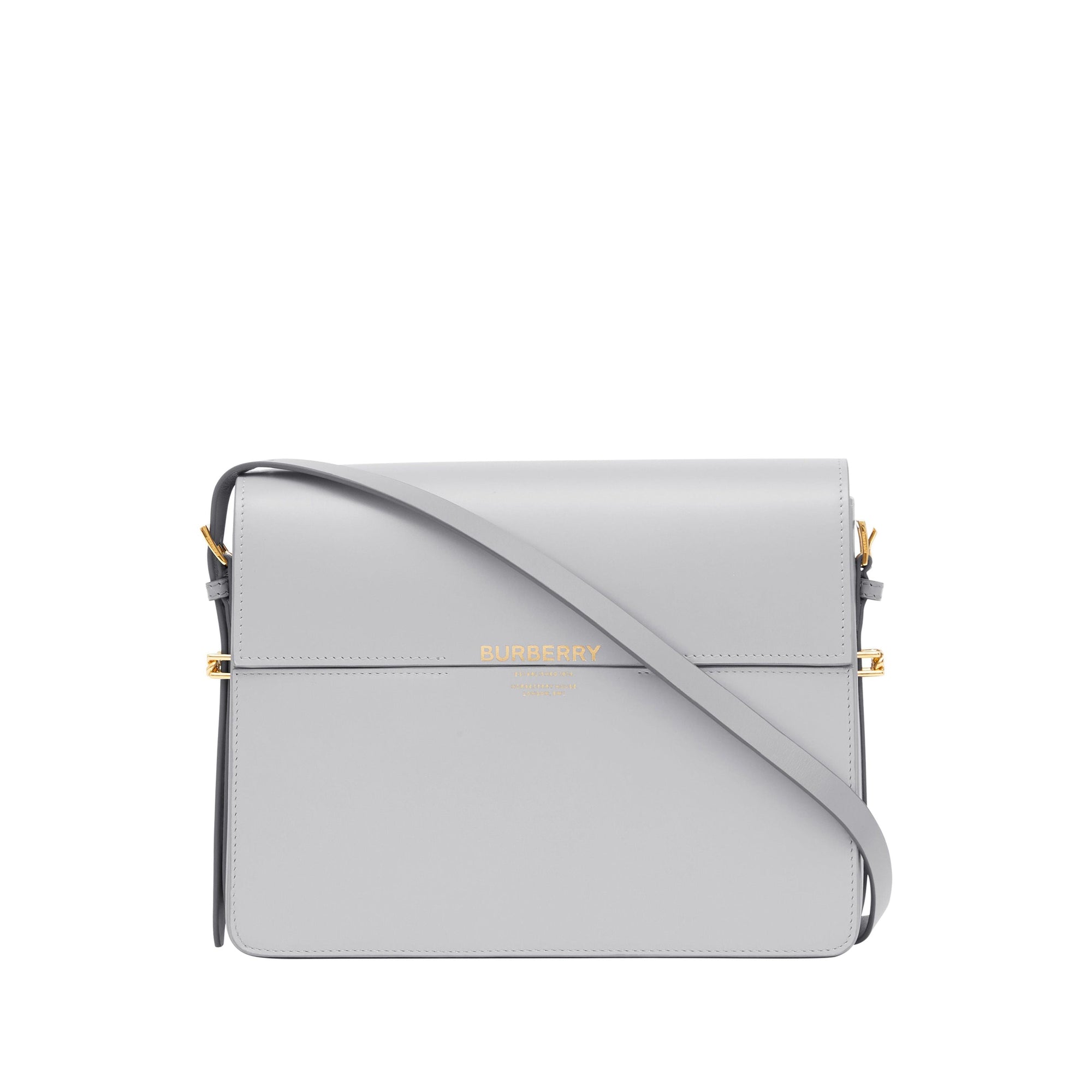 Grand sac grace en cuir - Gris