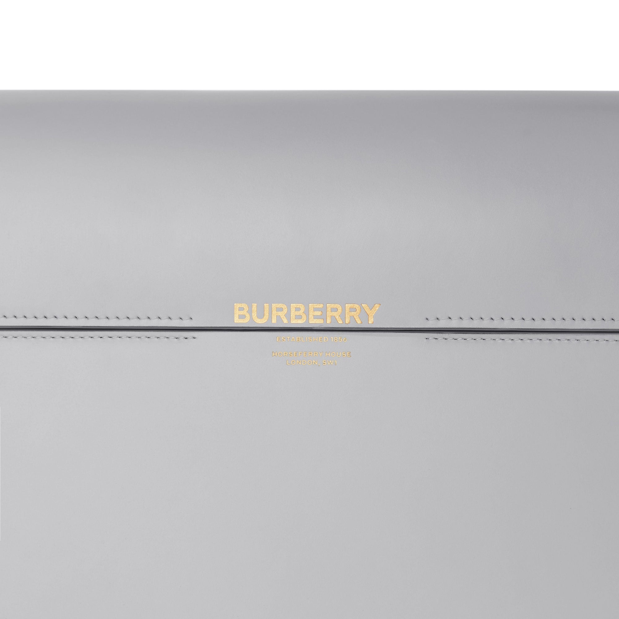 Grand sac grace en cuir - Gris