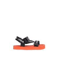 Sandales avec logo imprimé - Check
