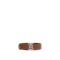 TAN Ceinture en cuir surpiqué Monogram