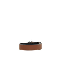 TAN Ceinture en cuir surpiqué Monogram