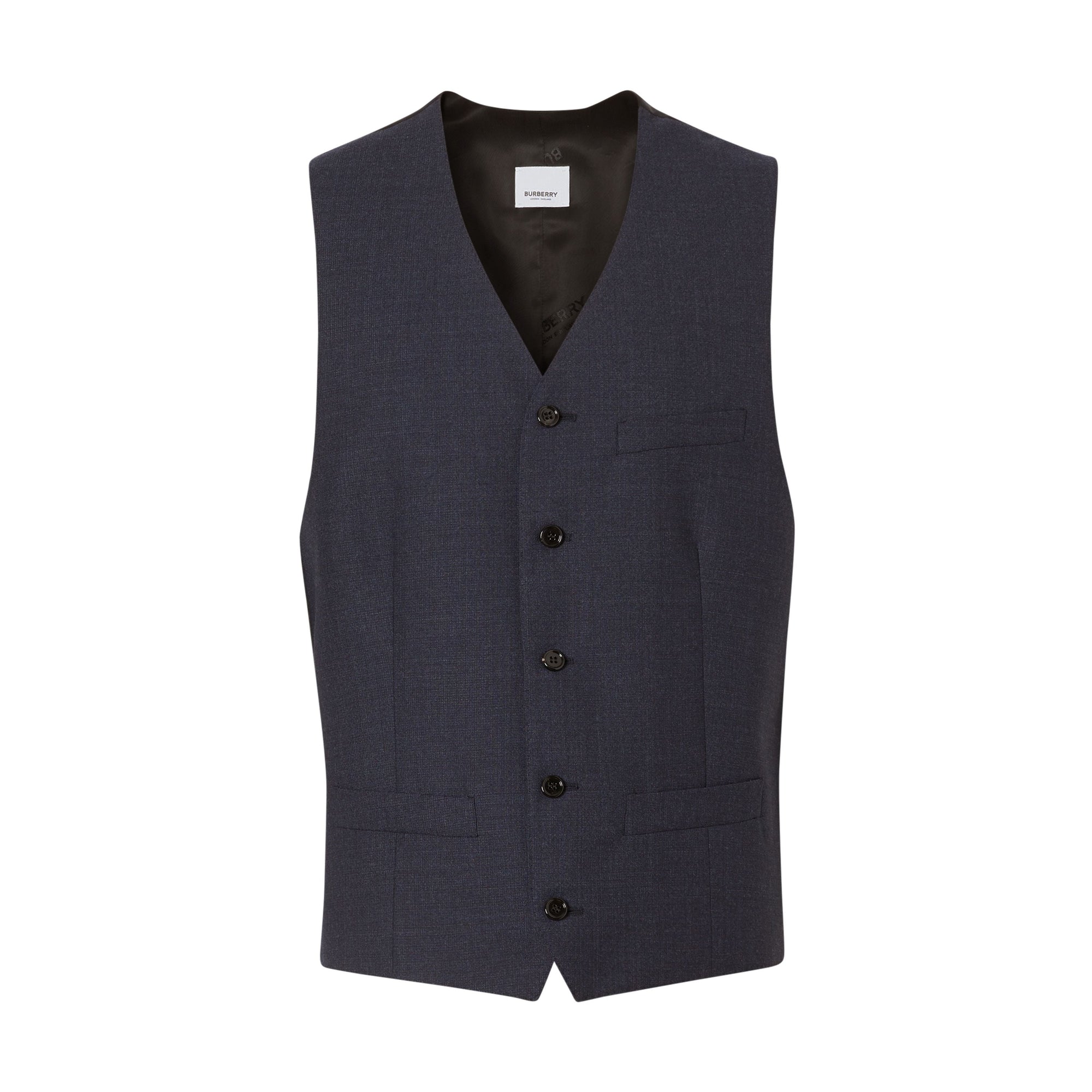 NAVY PATTERN Costume slim trois pièces en laine