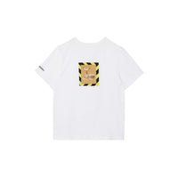 WHITE T-shirt en coton à imprimé daim