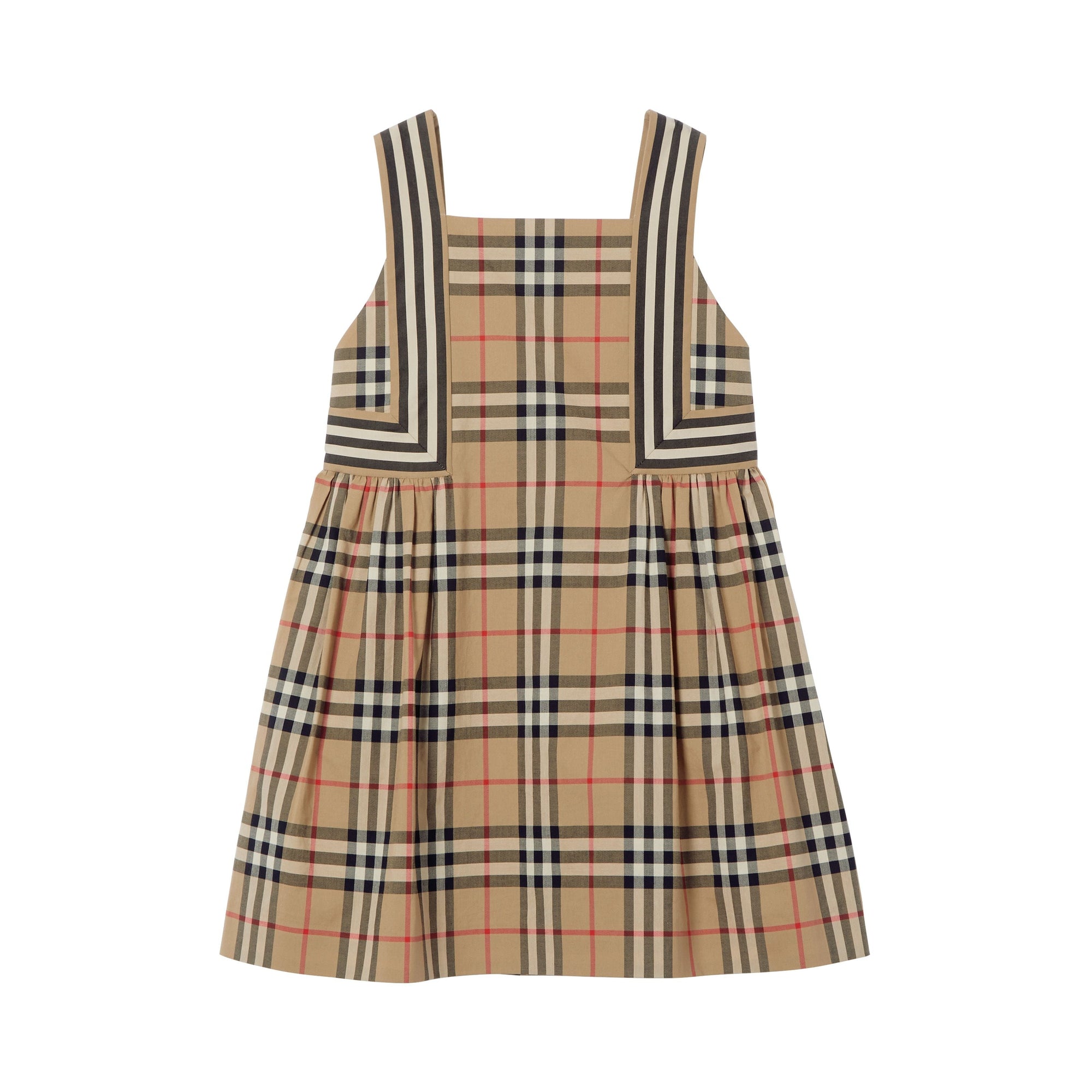 ARCHIVE BEIGE IP CHK Robe en coton Vintage check