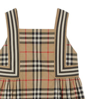 ARCHIVE BEIGE IP CHK Robe en coton Vintage check