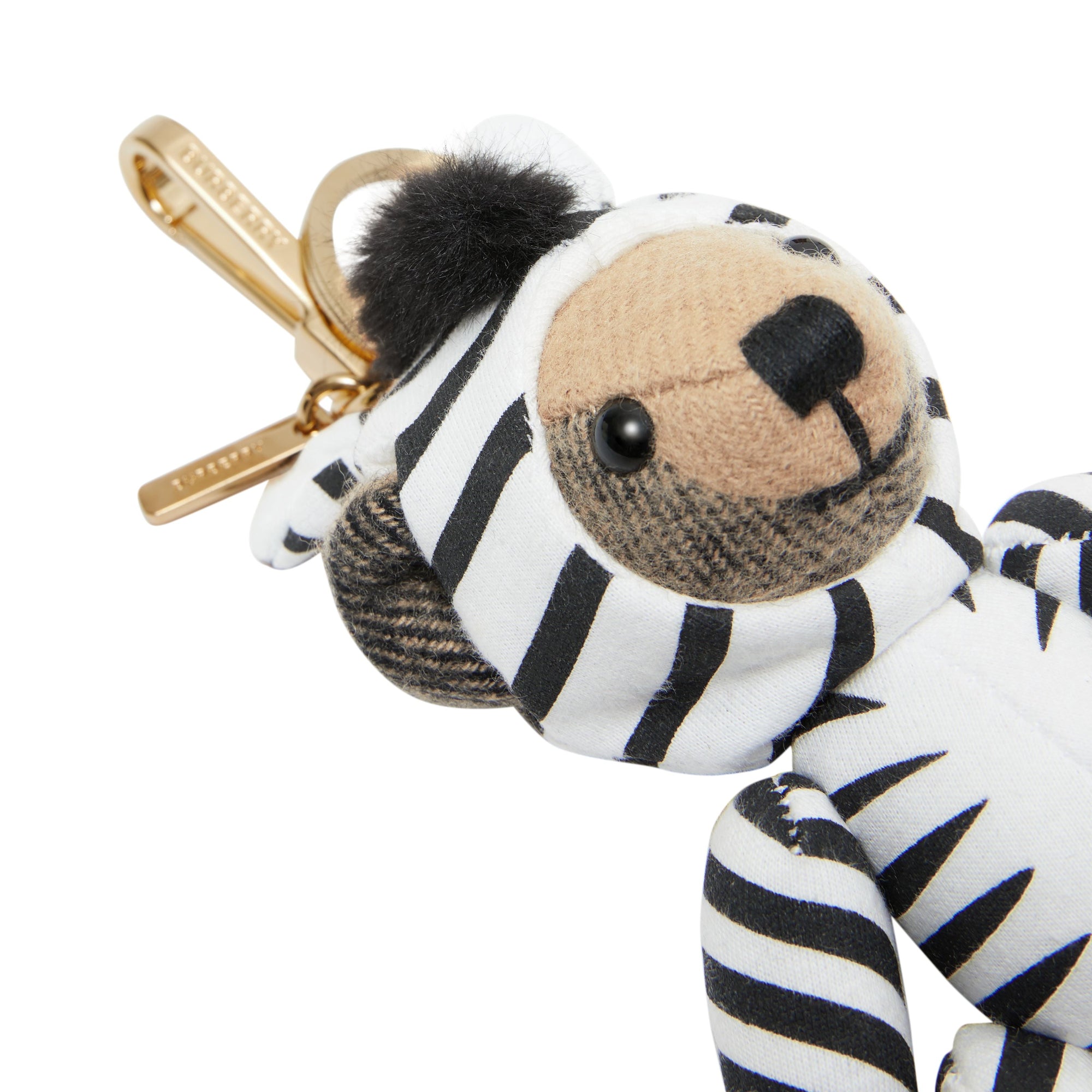 ARCHIVE BEIGE Porte-clés Thomas Bear en costume de zèbre